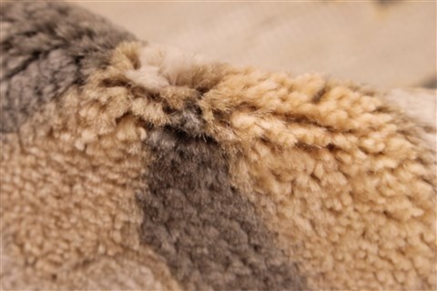 Oushak Grey Hand Knotted 91 X 120  Area Rug 256-30737 Image 9