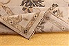 Oushak Grey Hand Knotted 91 X 120  Area Rug 256-30737 Thumb 7