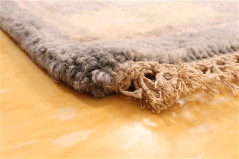 Oushak Beige Hand Knotted 83 X 911  Area Rug 256-30739 Image 6