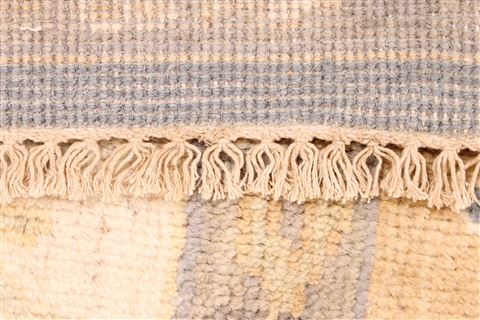 Oushak Beige Hand Knotted 83 X 911  Area Rug 256-30739 Image 2