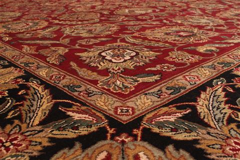 Jaipur Red Hand Knotted 91 X 122 Area Rug 301-30740 Image 2