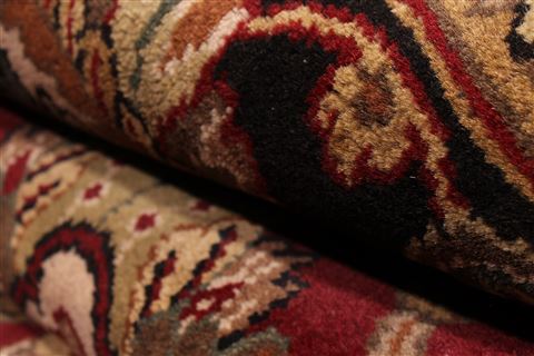 Jaipur Red Hand Knotted 91 X 122 Area Rug 301-30740 Image 4