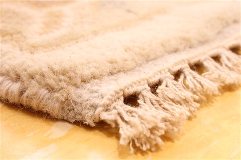 Oushak Beige Hand Knotted 91 X 1110 Area Rug 256-30741 Image 6