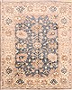 Oushak Beige Hand Knotted 81 X 100 Area Rug 256-30742 Thumb 0