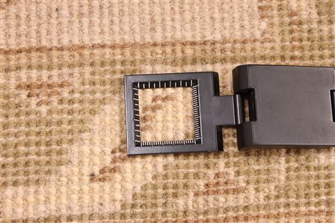 Oushak Brown Hand Knotted 92 X 119  Area Rug 256-30745 Image 9