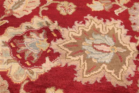 Jaipur Red Hand Knotted 810 X 123 Area Rug 301-30748 Image 10