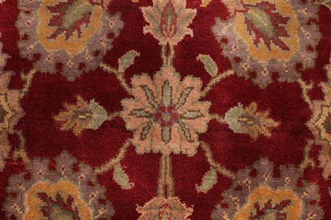 Jaipur Red Hand Knotted 810 X 123 Area Rug 301-30748 Image 3