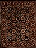 Jaipur Black Hand Knotted 91 X 1111  Area Rug 301-30751 Thumb 0