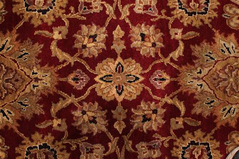 Jaipur Red Hand Knotted 711 X 110 Area Rug 301-30752 Image 3