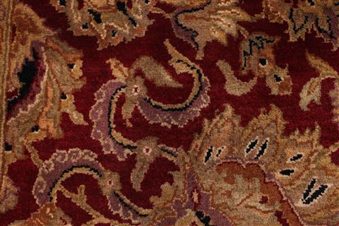 Jaipur Red Hand Knotted 711 X 110 Area Rug 301-30752 Image 7