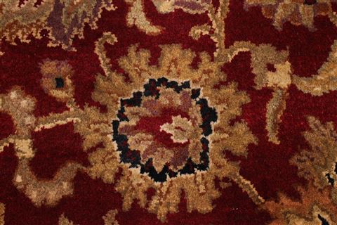 Jaipur Red Hand Knotted 711 X 110 Area Rug 301-30752 Image 9