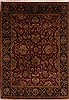Jaipur Red Hand Knotted 711 X 110  Area Rug 301-30752 Thumb 0