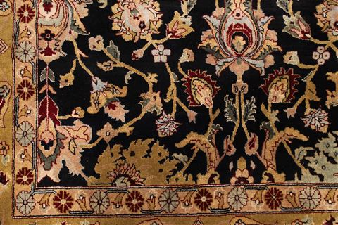 Jaipur Black Hand Knotted 810 X 120 Area Rug 301-30753 Image 11