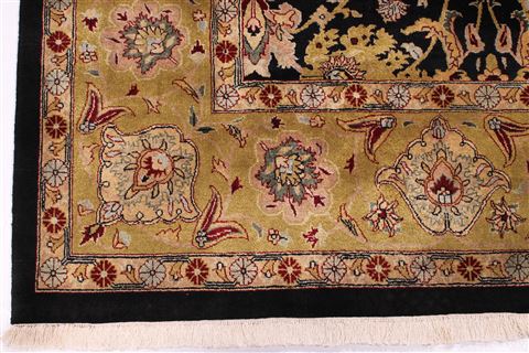 Jaipur Black Hand Knotted 810 X 120 Area Rug 301-30753 Image 1