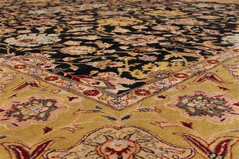 Jaipur Black Hand Knotted 810 X 120 Area Rug 301-30753 Image 2