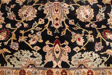 Jaipur Black Hand Knotted 810 X 120 Area Rug 301-30753 Image 7
