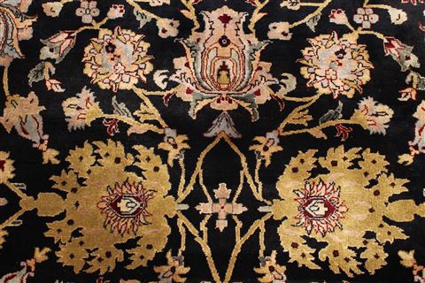 Jaipur Black Hand Knotted 810 X 120 Area Rug 301-30753 Image 8