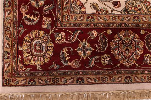 Jaipur White Hand Knotted 811 X 122 Area Rug 301-30757 Image 1