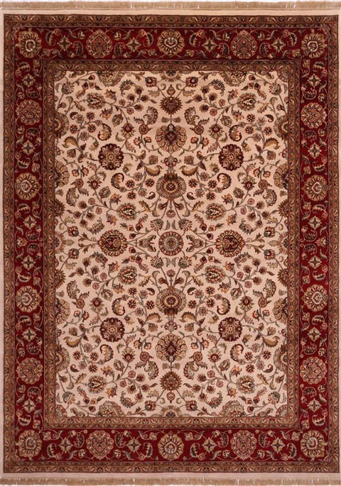 Jaipur White Hand Knotted 811 X 122 Area Rug 301-30757 Image 0