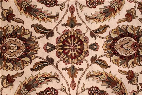 Jaipur White Hand Knotted 91 X 123  Area Rug 301-30758 Image 3