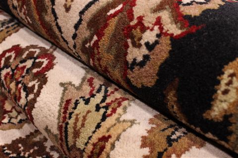 Jaipur White Hand Knotted 91 X 123  Area Rug 301-30758 Image 4