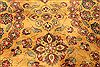 Jaipur Yellow Hand Knotted 91 X 111  Area Rug 301-30759 Thumb 7