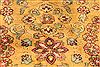 Jaipur Yellow Hand Knotted 91 X 111  Area Rug 301-30759 Thumb 8