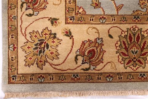 Jaipur Blue Hand Knotted 89 X 122 Area Rug 301-30760 Image 1