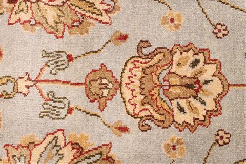 Jaipur Blue Hand Knotted 89 X 122 Area Rug 301-30760 Image 3
