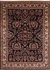 Sarouk Black Hand Knotted 811 X 1110  Area Rug 301-30761 Thumb 0