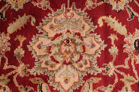 Jaipur Red Hand Knotted 811 X 1110 Area Rug 301-30764 Image 7