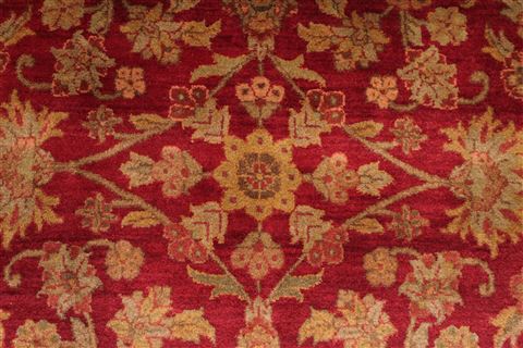 Jaipur Red Hand Knotted 90 X 120 Area Rug 301-30765 Image 2