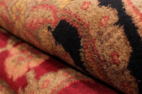 Jaipur Red Hand Knotted 90 X 120 Area Rug 301-30765 Image 8