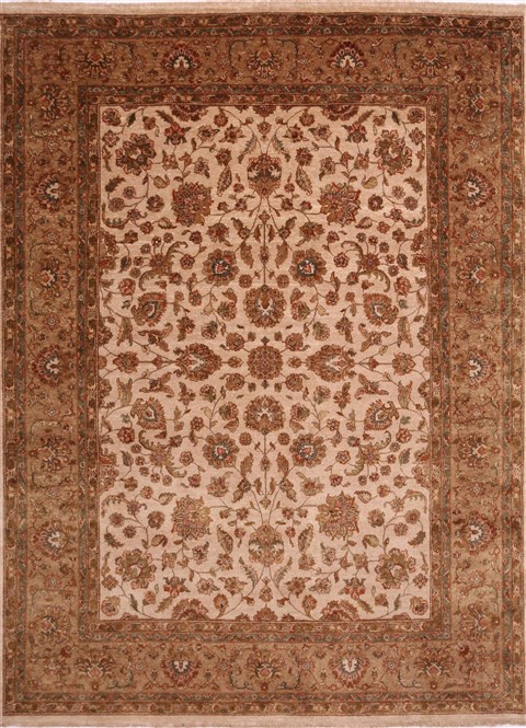 Jaipur Beige Hand Knotted 810 X 119 Area Rug 301-30766 Image 0