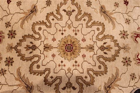 Jaipur Beige Hand Knotted 811 X 120 Area Rug 301-30768 Image 3