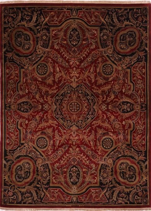 Jaipur Red Hand Knotted 810 X 120 Area Rug 301-30771 Image 0