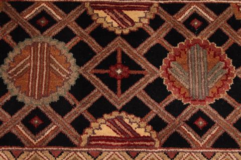 Jaipur Red Hand Knotted 92 X 123 Area Rug 301-30772 Image 8