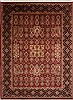 Jaipur Red Hand Knotted 92 X 123 Area Rug 301-30772 Thumb 0
