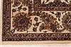 Sarouk Beige Hand Knotted 91 X 121 Area Rug 301-30780 Thumb 1