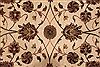 Sarouk Beige Hand Knotted 91 X 121 Area Rug 301-30780 Thumb 3