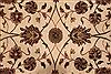 Sarouk Beige Hand Knotted 91 X 121  Area Rug 301-30780 Thumb 3