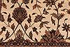 Sarouk Beige Hand Knotted 91 X 121  Area Rug 301-30780 Thumb 6