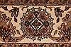 Sarouk Beige Hand Knotted 91 X 121 Area Rug 301-30780 Thumb 7