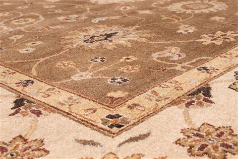 Jaipur Brown Hand Knotted 90 X 122 Area Rug 301-30781 Image 3