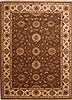 Jaipur Brown Hand Knotted 90 X 122  Area Rug 301-30781 Thumb 0