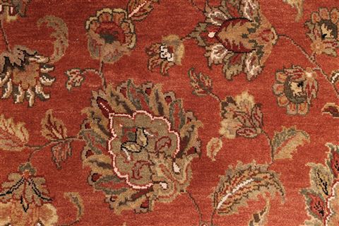 Jaipur Red Hand Knotted 91 X 123 Area Rug 301-30782 Image 7