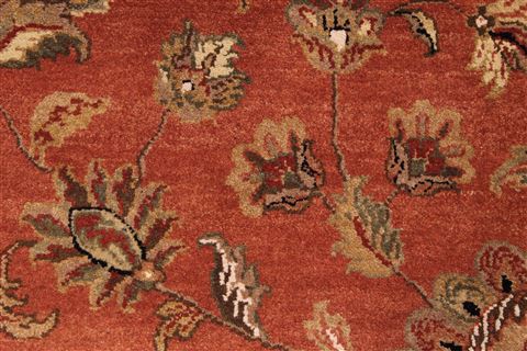 Jaipur Red Hand Knotted 91 X 123 Area Rug 301-30782 Image 8