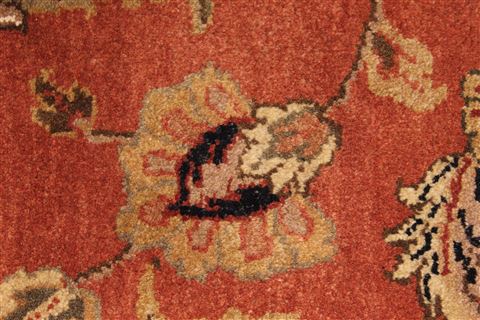 Jaipur Red Hand Knotted 91 X 123 Area Rug 301-30782 Image 9