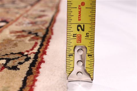 Jaipur White Hand Knotted 93 X 122 Area Rug 301-30784 Image 6