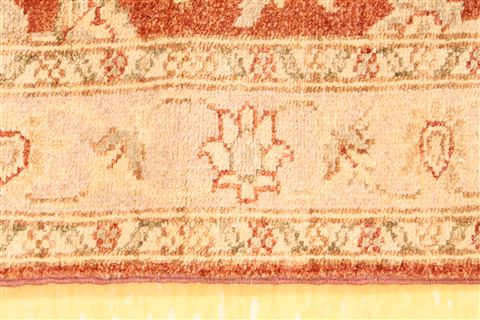 Pishavar Red Runner Hand Knotted 26 X 160 Area Rug 256-30791 Image 4